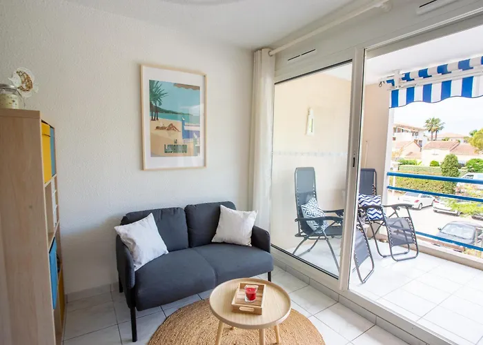 Lou Estrella - Appt 4P Avec Piscine Proche Plage
